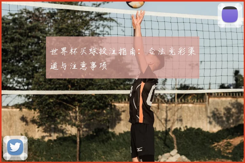 世界杯买球投注指南:合法竞彩渠道与注意事项