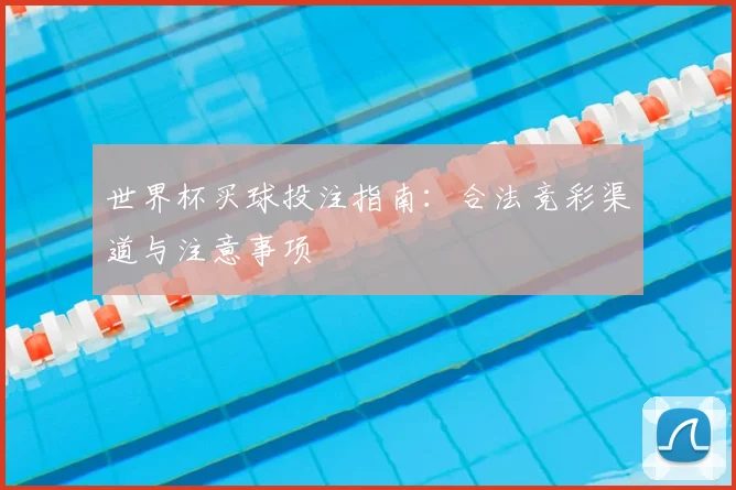 世界杯买球投注指南：合法竞彩渠道与注意事项